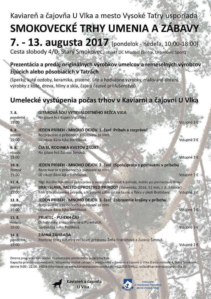 Smokovecké trhy umenia a zábavy 2017