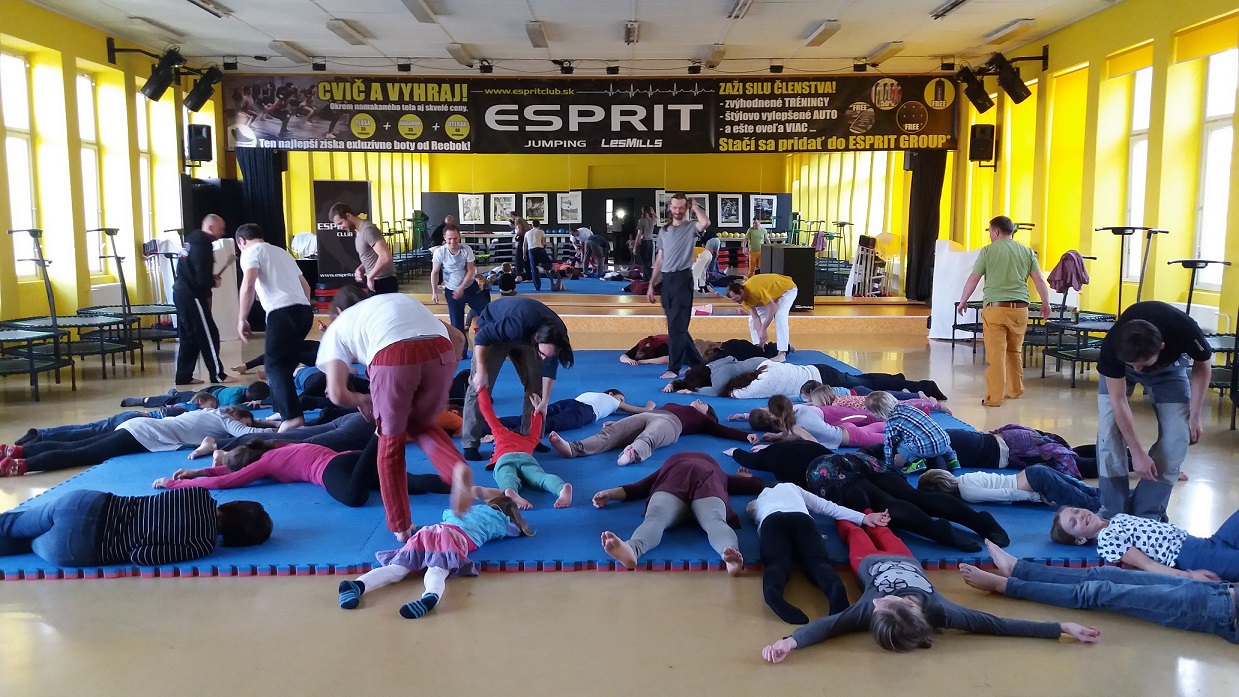 Pohybové hry pre deti a rodičov