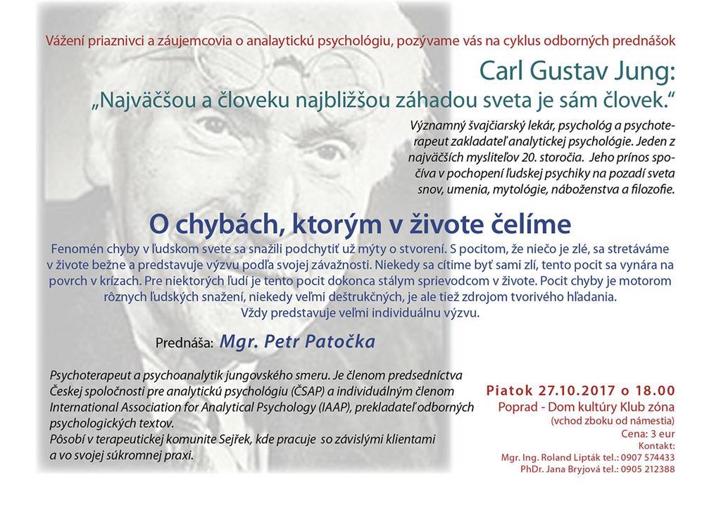 C. G. Jung: O chybách, ktoré v živote robíme