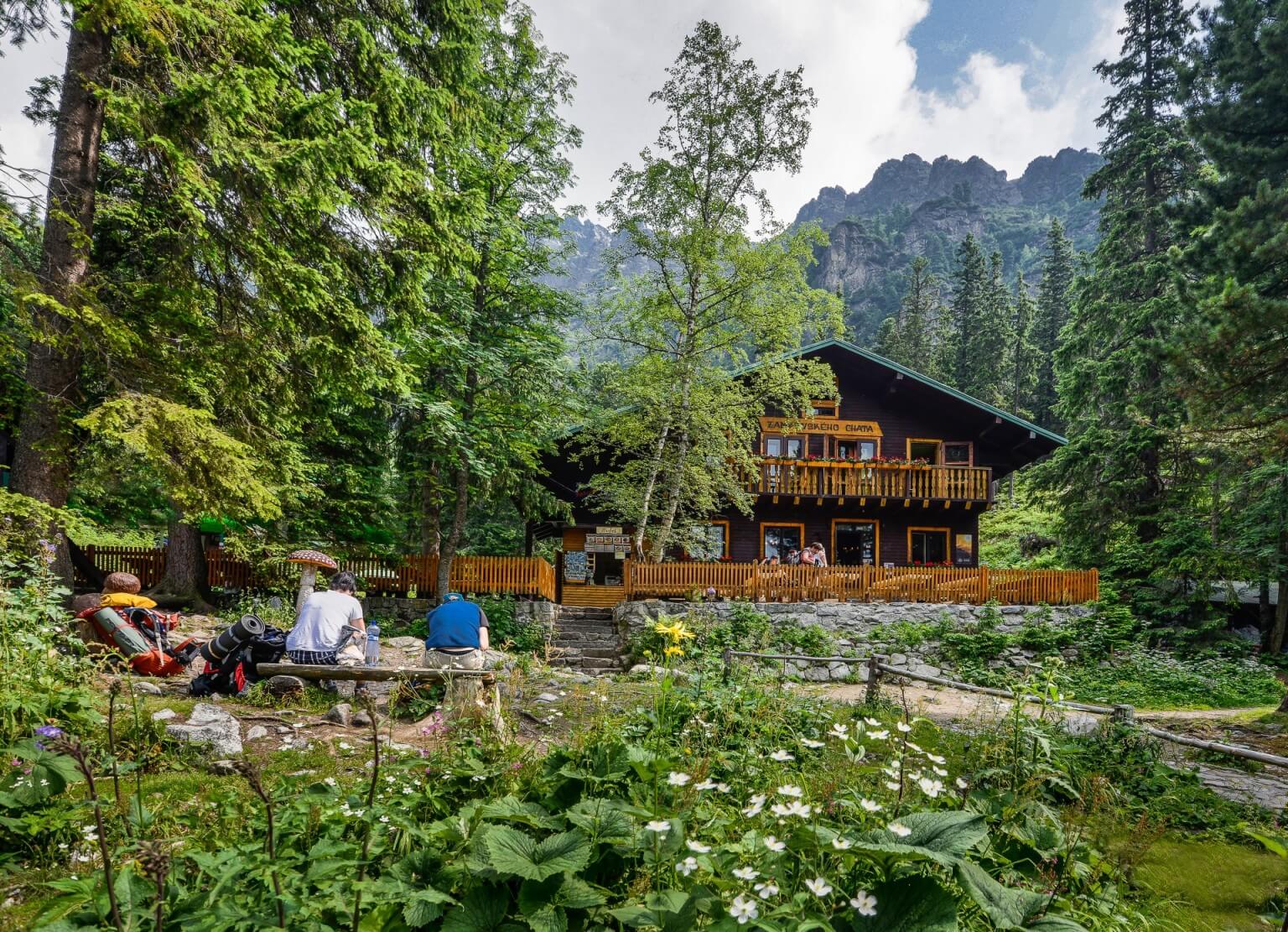 Zamkovského chata - Zamka by toho vedela rozprávať 