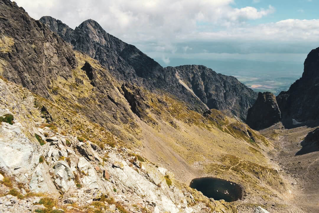 Malý Ľadový štít a Modré pleso - Autor Nora Kiraly