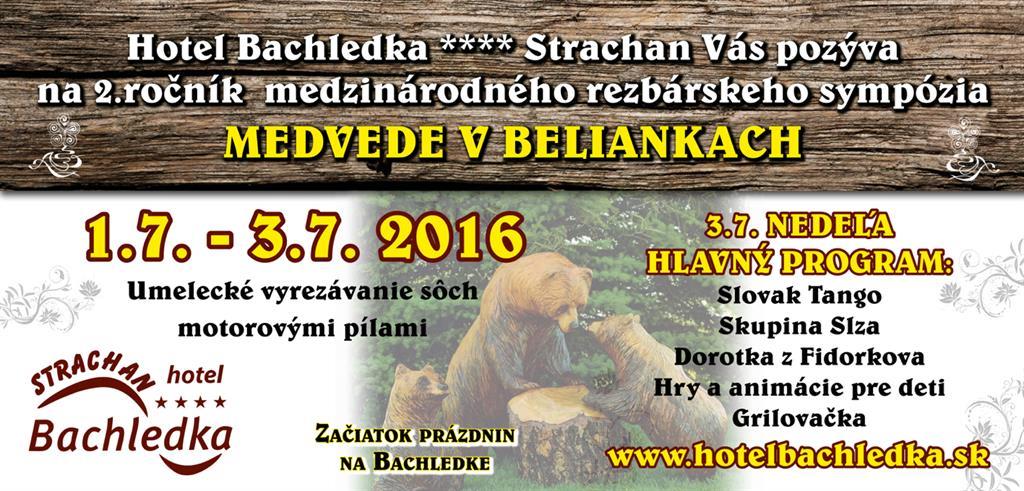 MEDVEDE V BELIANKACH