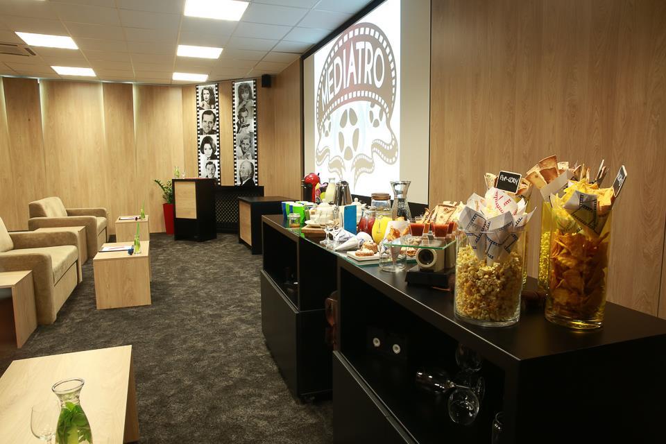 Premietanie filmu alebo rozprávky v súkromnom kine MEDIATRO