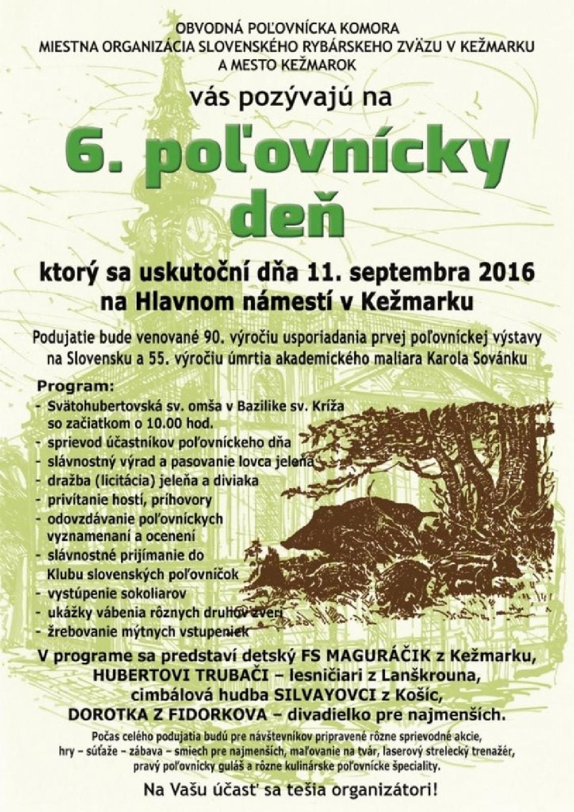 6. poľovnícky deň v Kežmarku