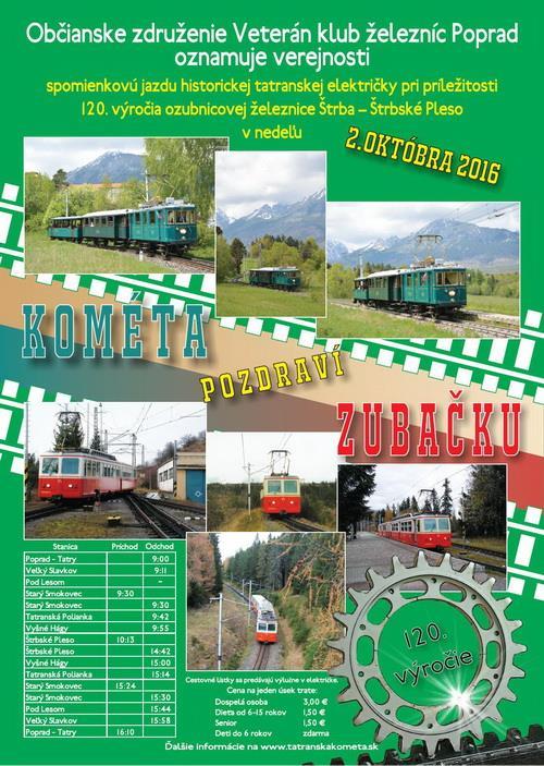 KOMÉTA pozdraví ZUBAČKU