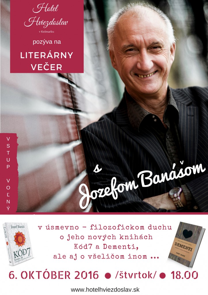 Literárny večer s Jozefom Banášom