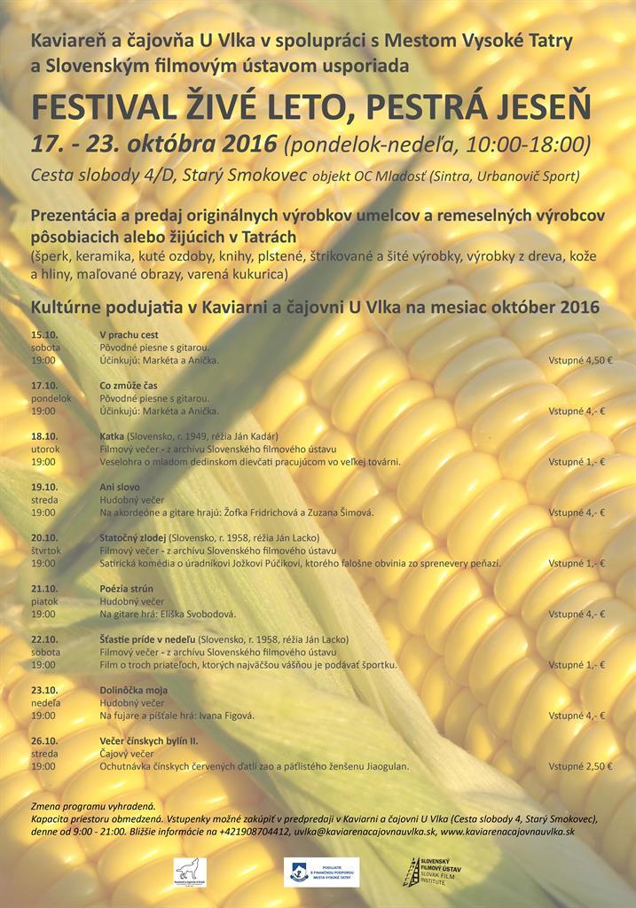 Živé leto pestrá jeseň