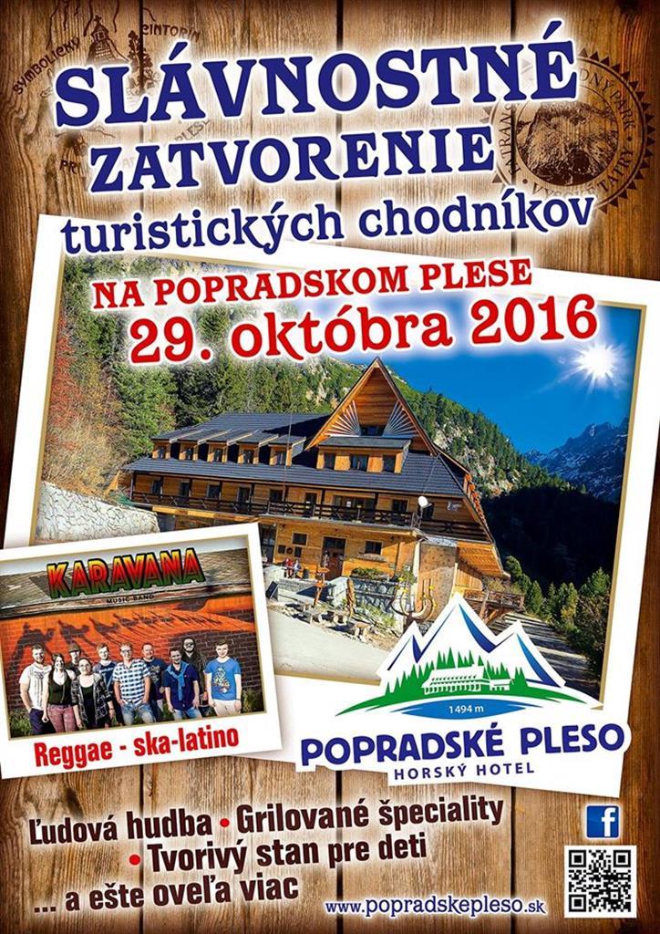 Slávnostné zatvorenie turistických chodníkov