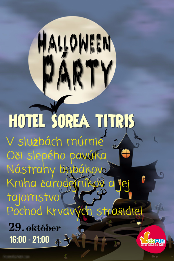 Halloween Párty v Hotel Sorea Titris - 29.10.