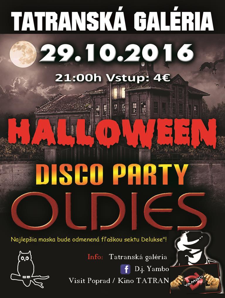 HALLOWEEN DISCO OLDIES PARTY