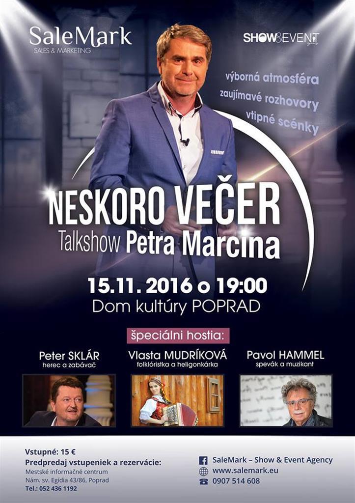 TALKSHOW Petra Marcina - Neskoro večer