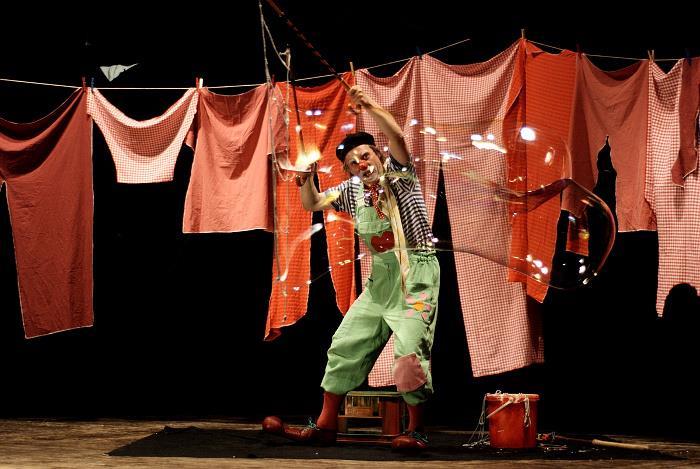 Klaunovanie s bublinami