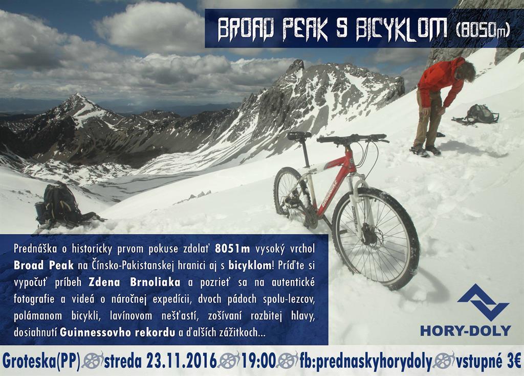 S bicyklom na 8-tisícovku