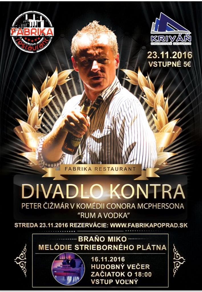 Divadlo Kontra - Rum a vodka