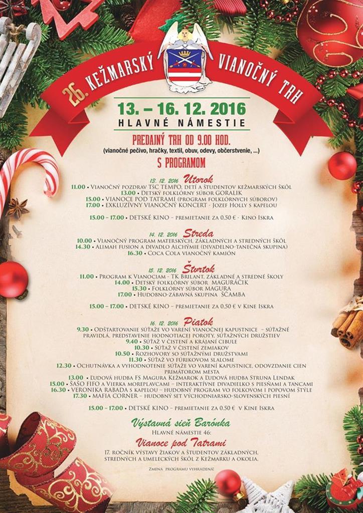 Kežmarský vianočný trh