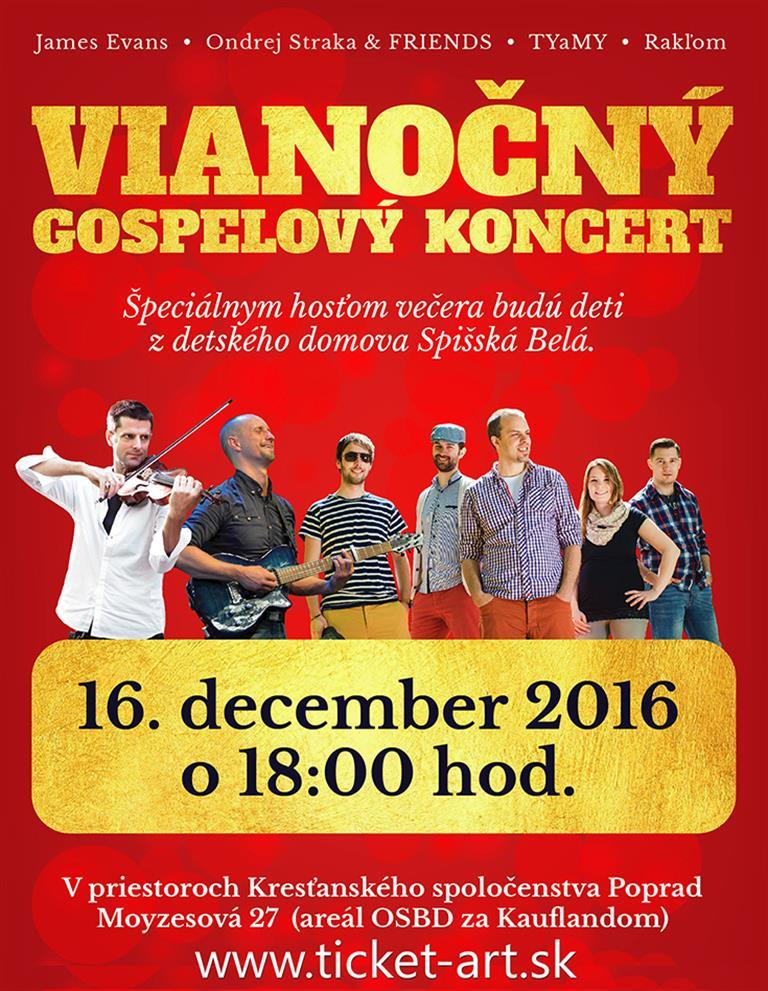 Vianočný gospelový koncert