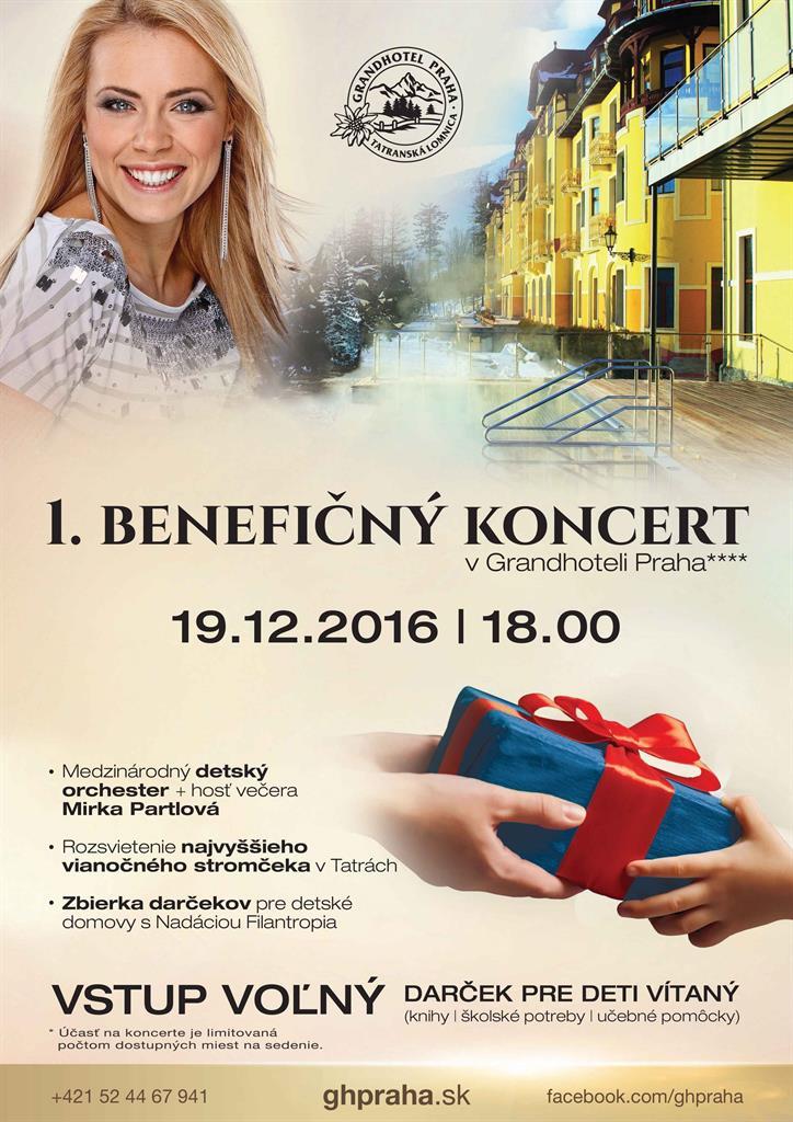 1. benefičný koncert Grandhotela Praha