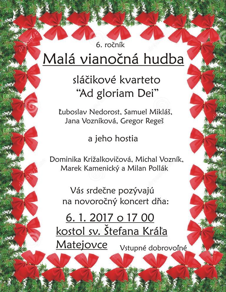 Malá vianočná hudba