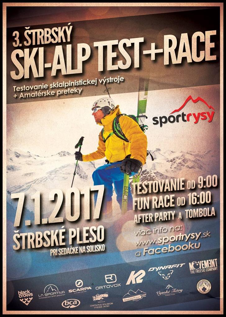 3. Štrbský SKI-ALP TEST + RACE