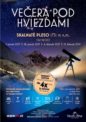 Večera pod hviezdami - 25.02.