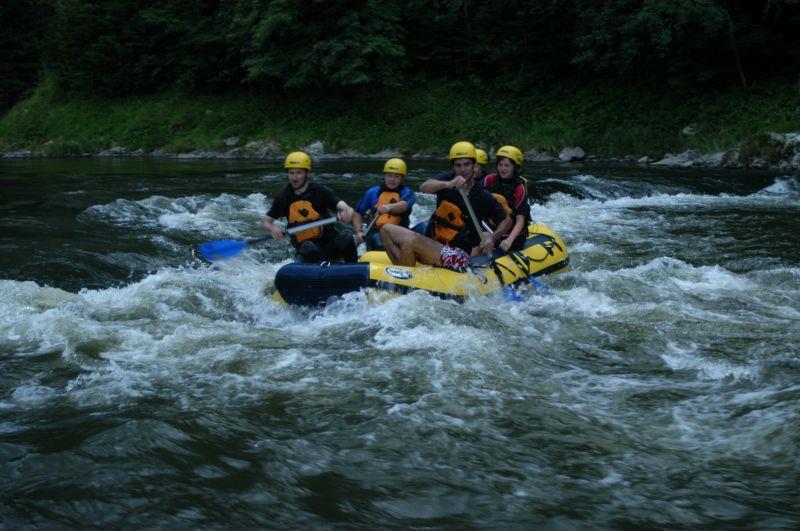 Zimný splav Dunajca 2017