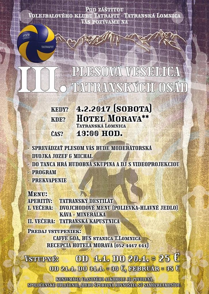 Plesová veselica tatranských osád