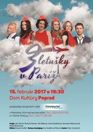 Tri letušky v Paríži