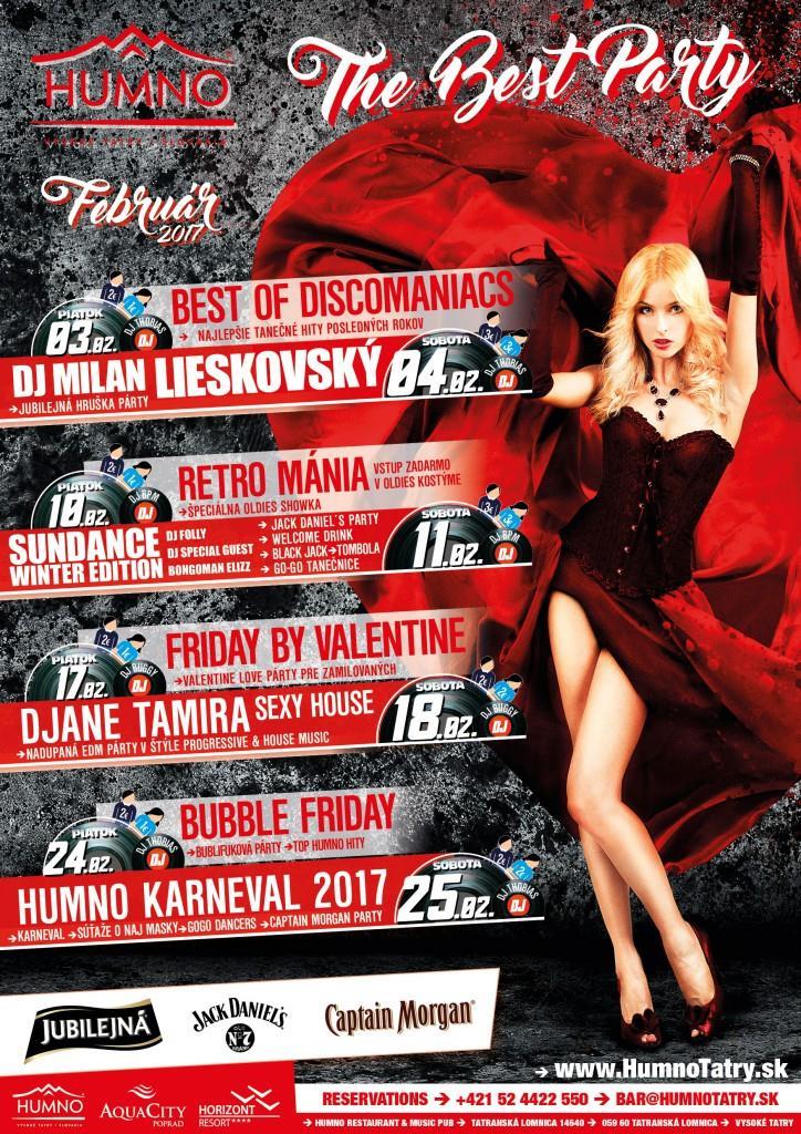 HUMNO - program na február 2017