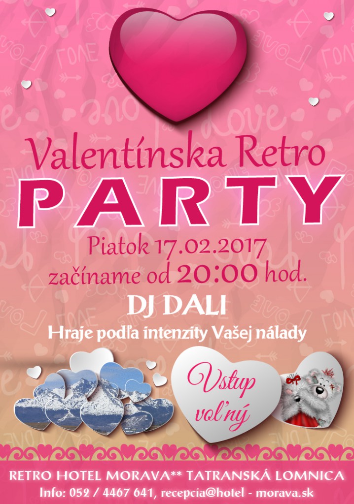 Valentínska retro párty