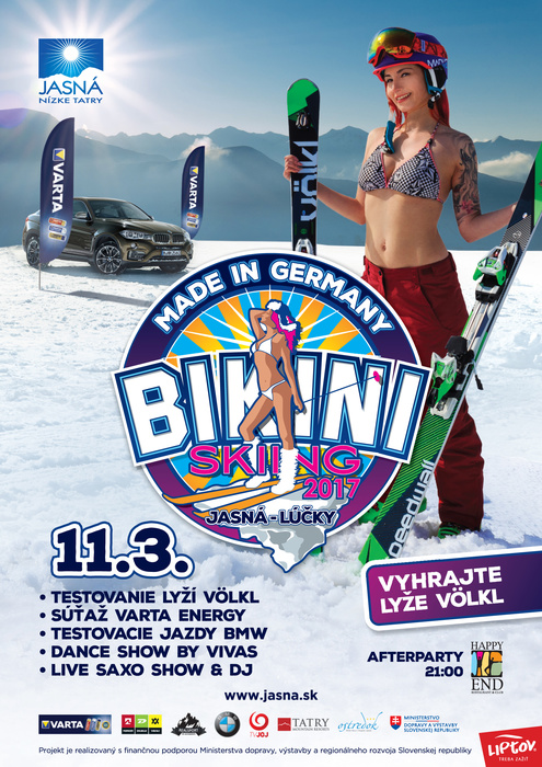 Bikini skiing 2017
