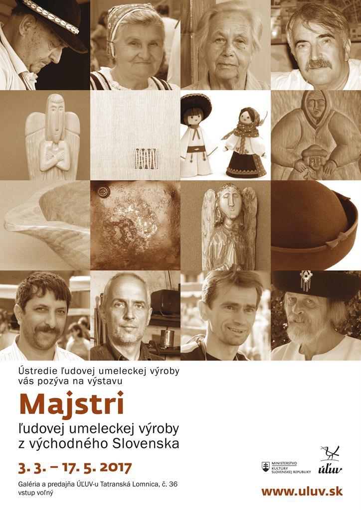 Majstri ľudovo umeleckej tvorby z východného Slovenska