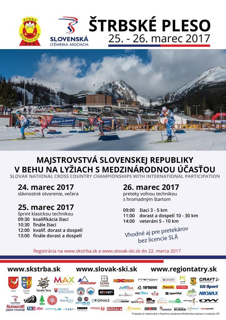 Majstrovstvá SR v behu na lyžiach