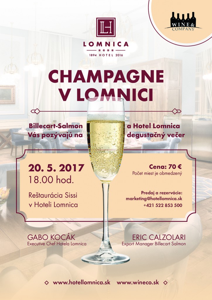 Champagne v Lomnici