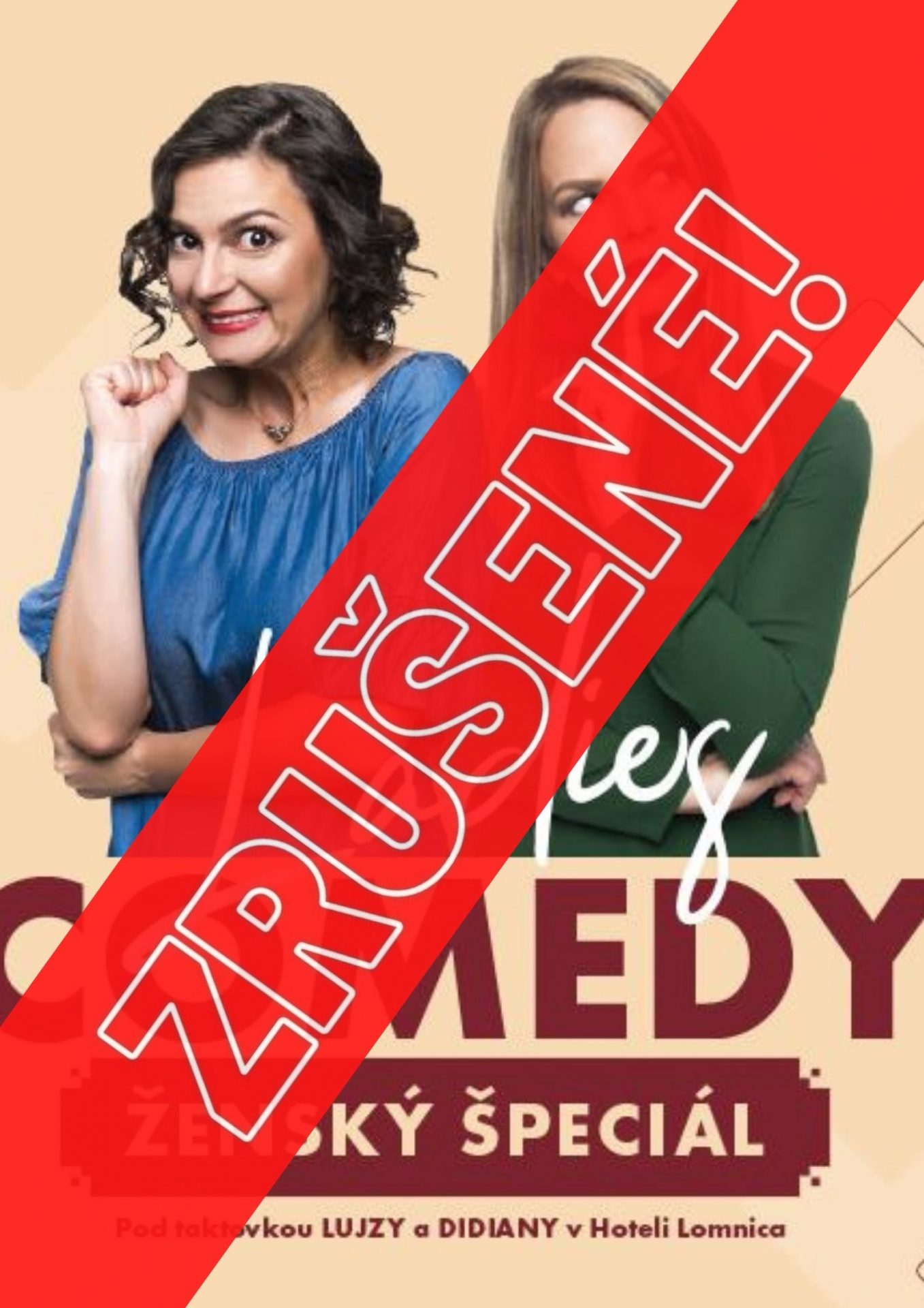 Ladies comedy Didiany a Lujzy – ženský špeciál – ZRUŠENÉ