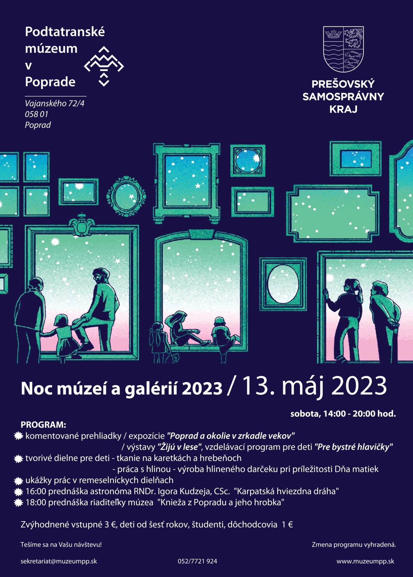 Noc múzeí a galérií 2023