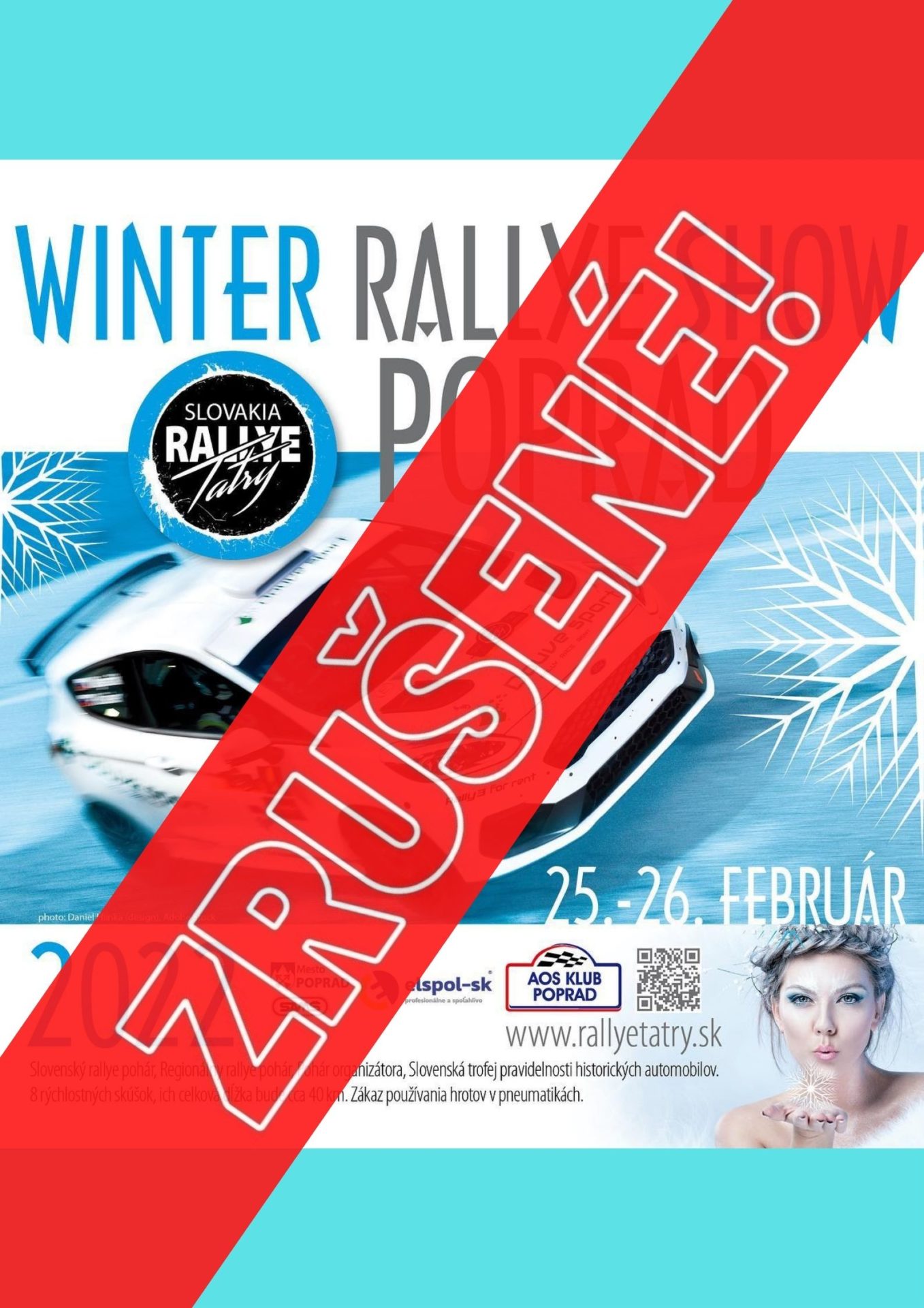 Winter rallye show Poprad – ZRUŠENÉ!