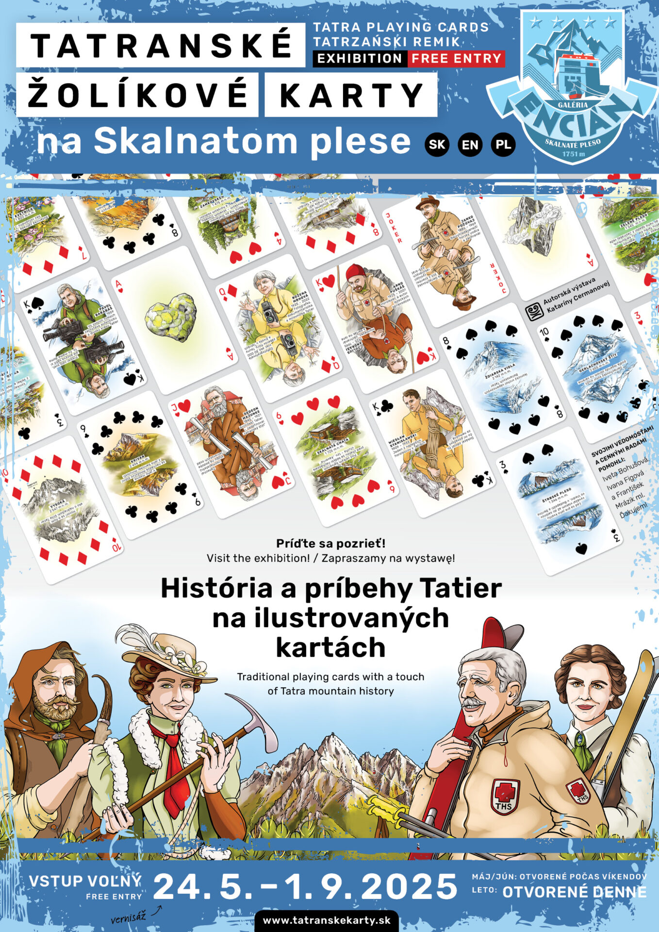 Výstava TATRANSKÉ ŽOLÍKOVÉ KARTY