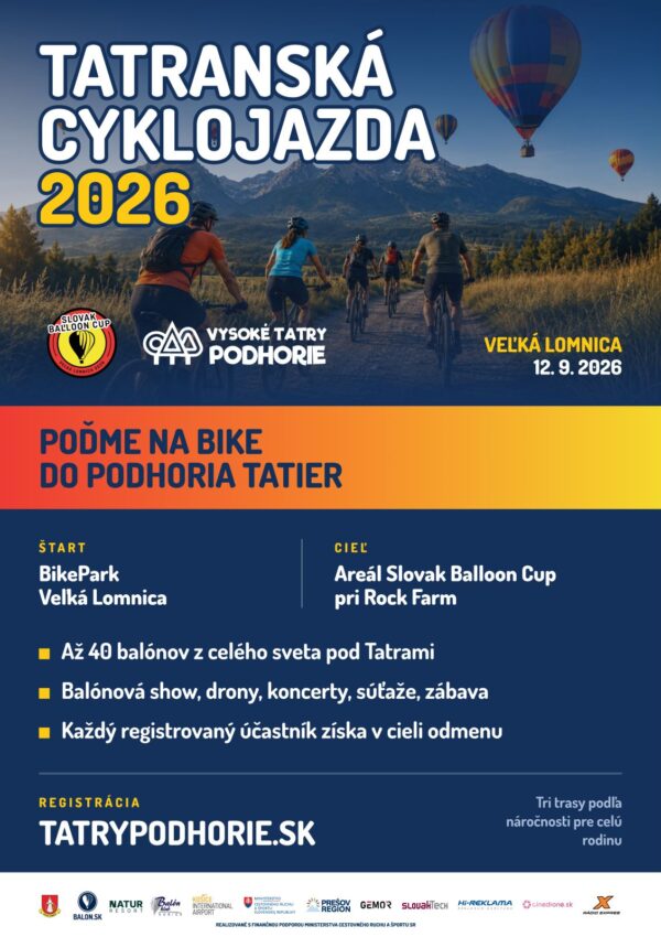 Tatranská cyklojazda vo Veľkej Lomnici