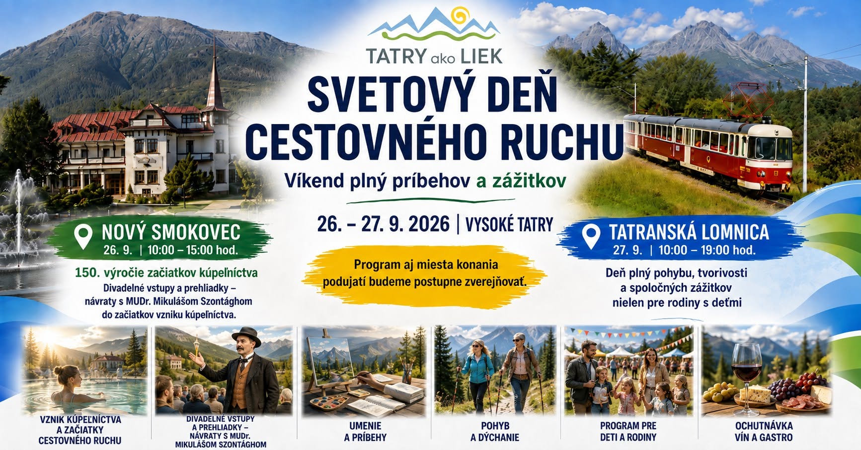 Svetový deň cestovného ruchu vo Vysokých Tatrách