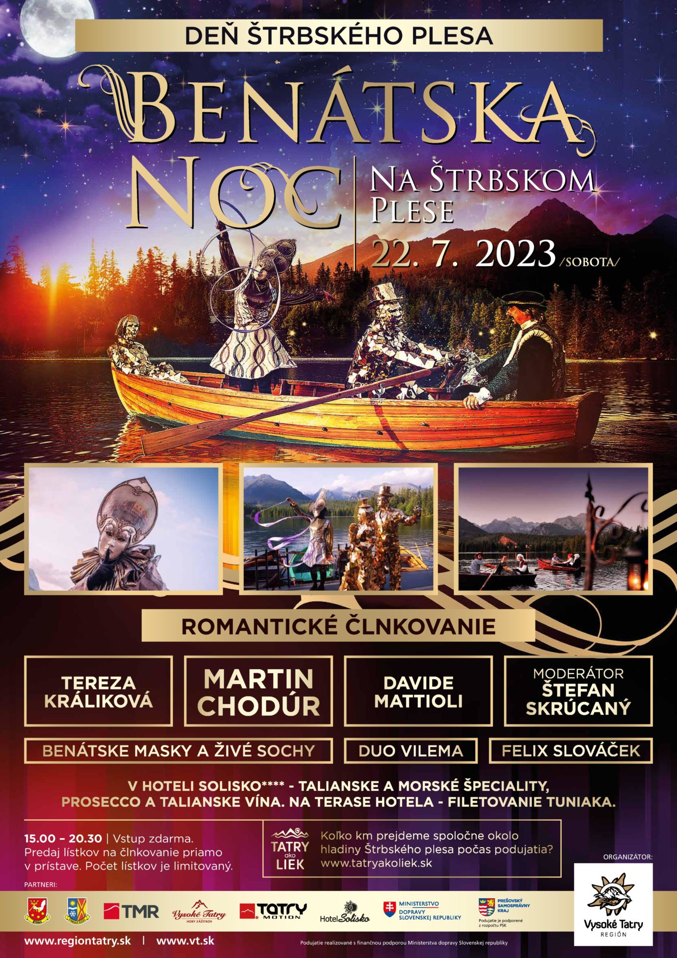 Deň Štrbského Plesa – Benátska noc