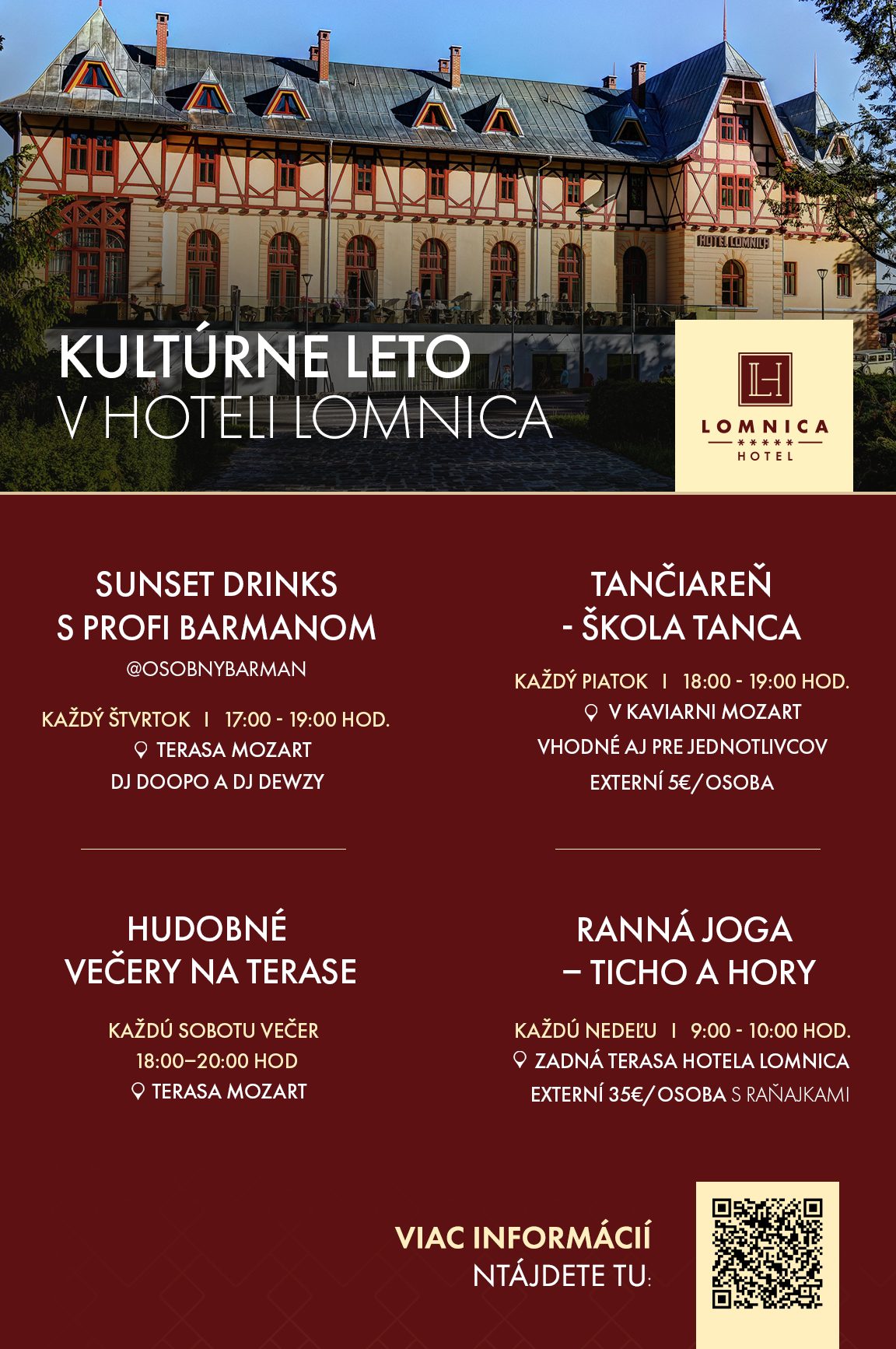 Jóga na letnej terase S RAŇAJKAMI