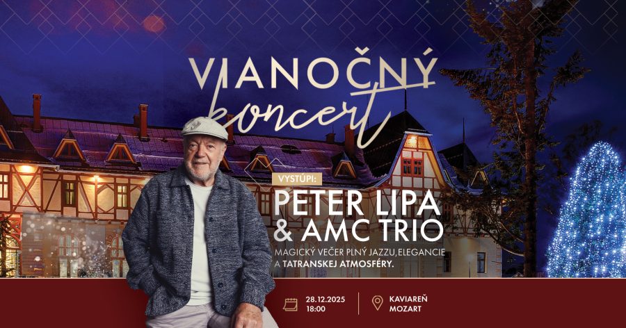 Vianočný koncert Peter Lipa & AMC Trio