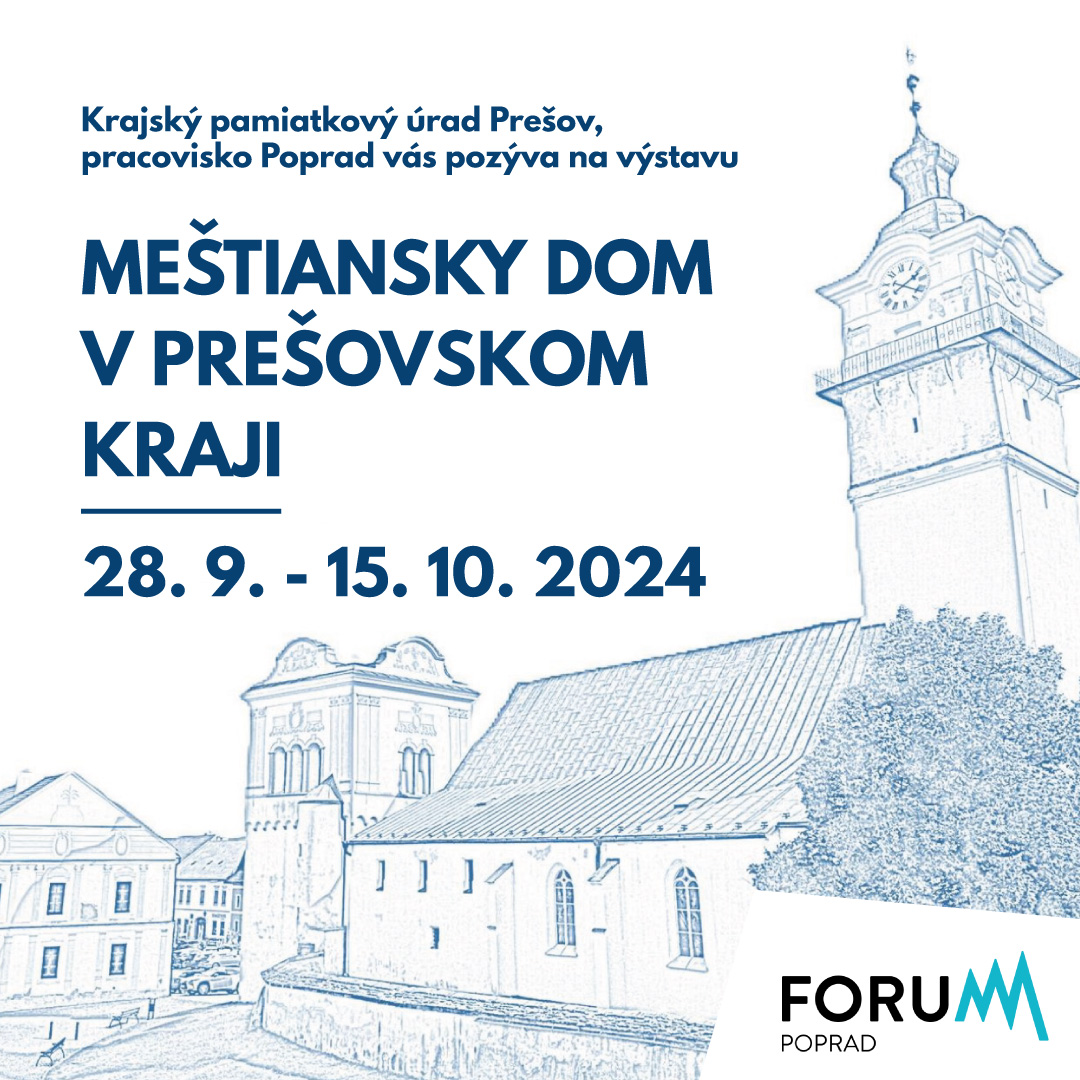 Výstava Meštiansky dom v Prešovskom kraji