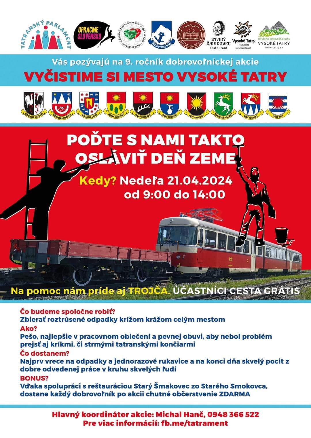 Vyčistime si mesto Vysoké Tatry 2024