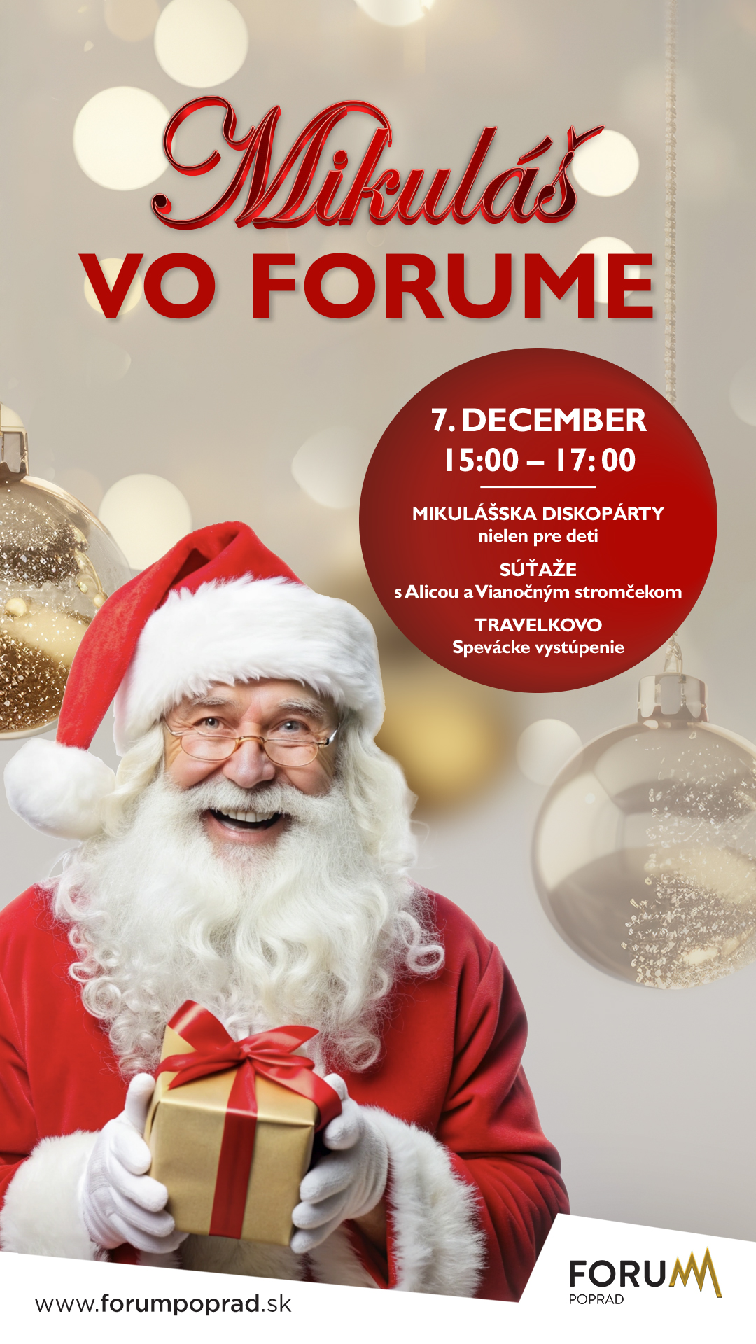 Mikuláš vo Forume