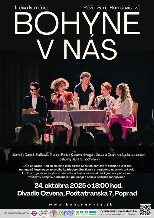 Bohyne v nás – liečivá komédia