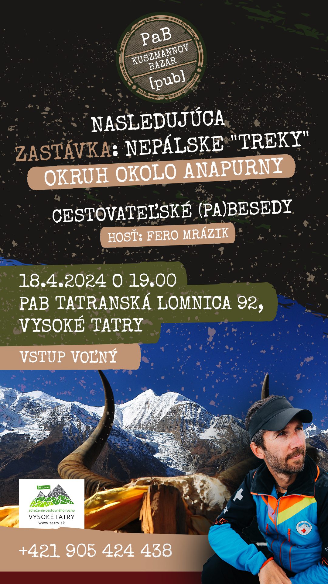 Cestovateľské (pa)besedy – Nepálske „treky“ – Okruh okolo Anapurny