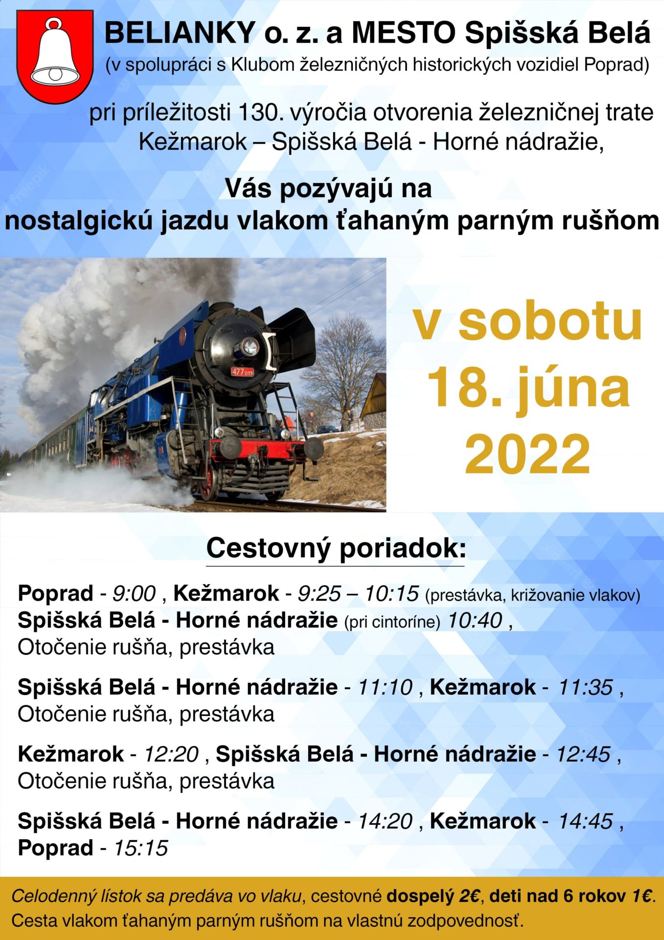 Nostalgická jazda vlakom