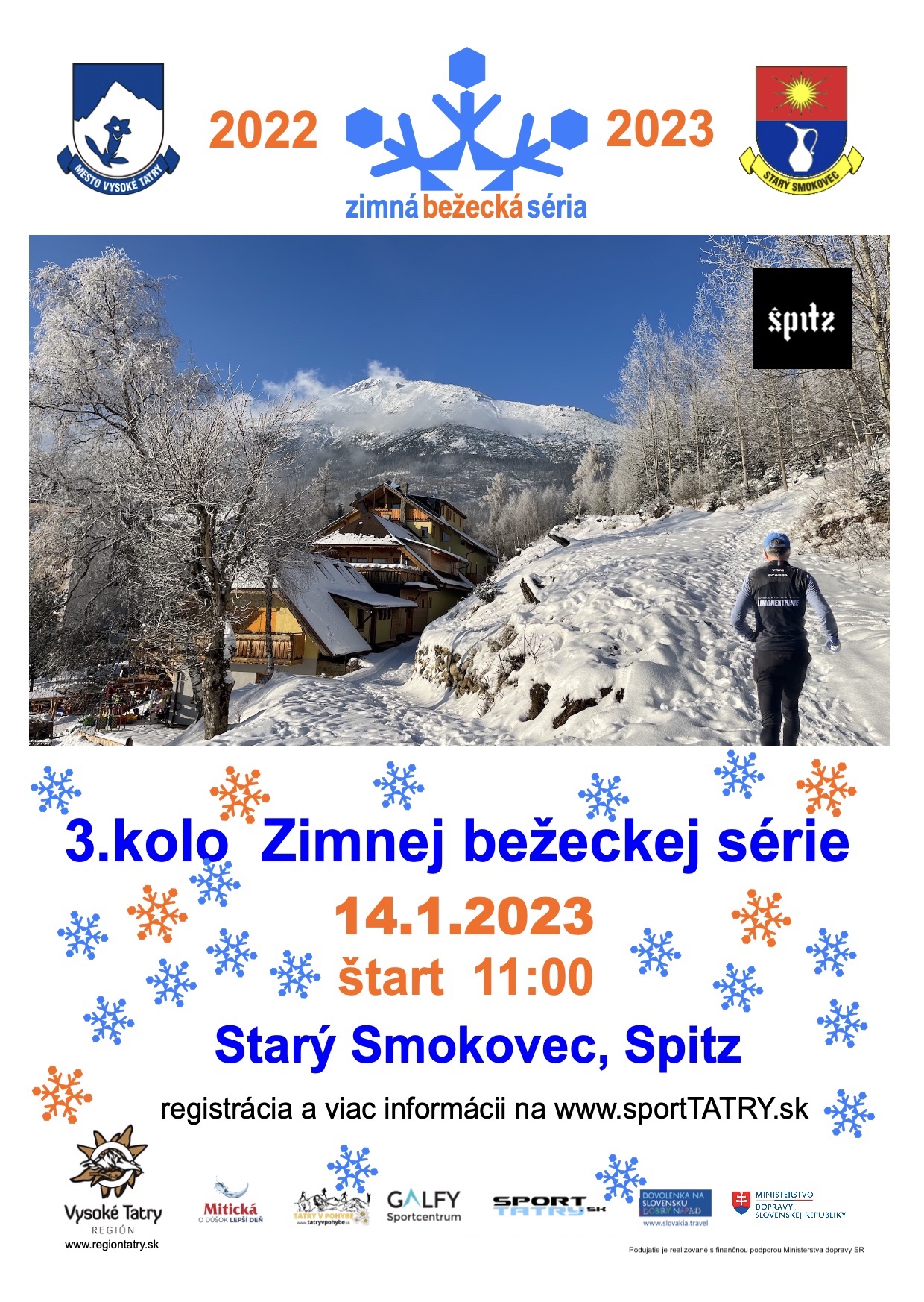 Zimná bežecká séria – 3. kolo
