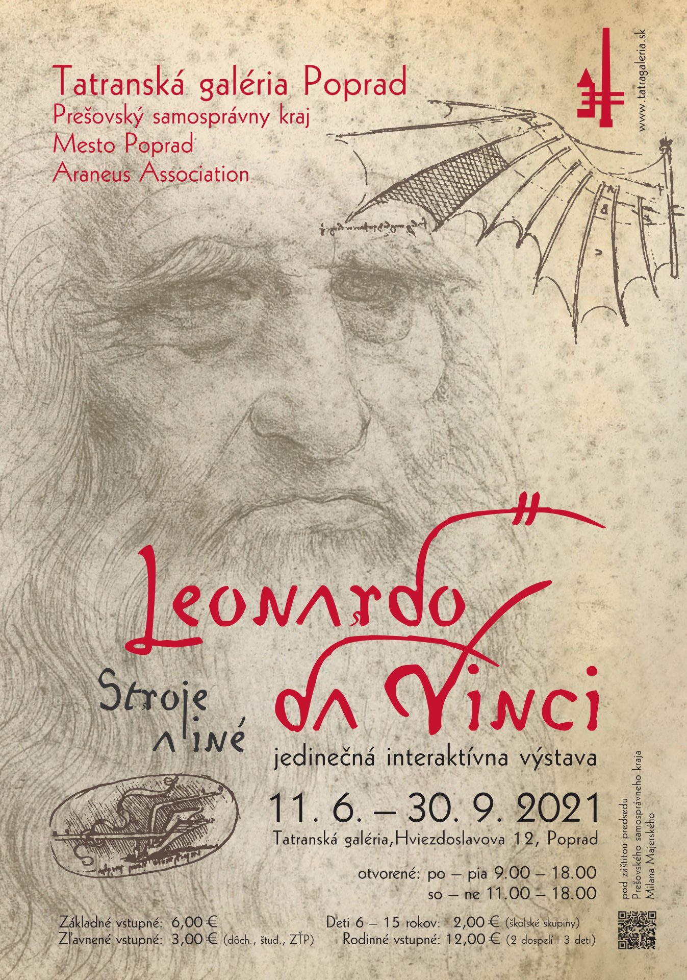 Interaktívna výstava Leonardo da Vinci – Stroje a iné